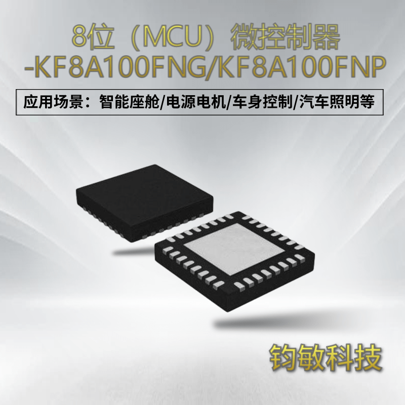单片机 8位（MCU）微控制器-KF8A100FNG/KF8A100FNP